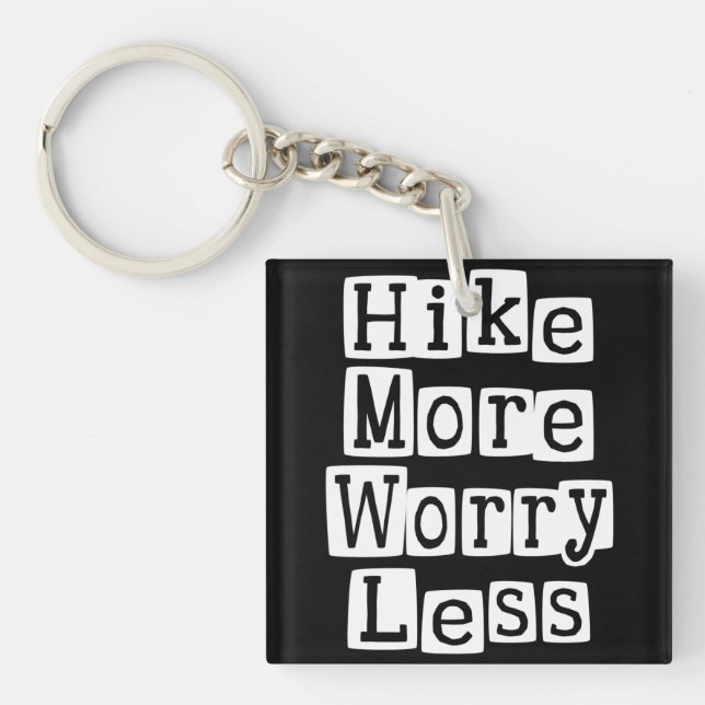 Llavero Aumentar más, preocuparse menos (Frente)