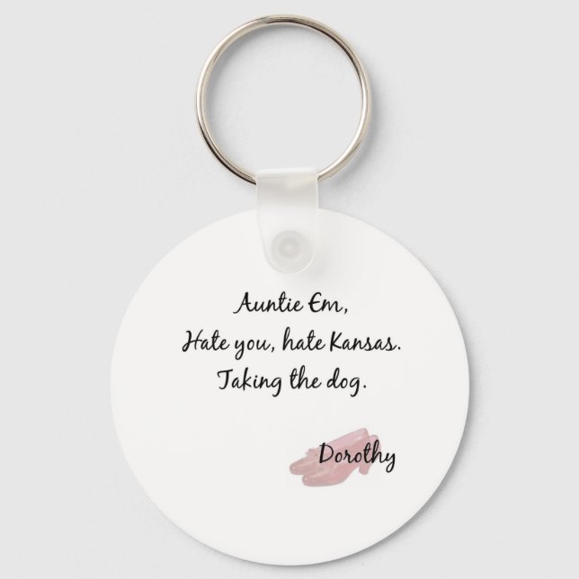 Llavero Auntie Em Products (Anverso)