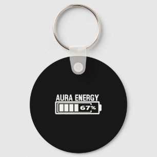 Llavero Aura Energy 67 Divertido Seis Memes Gen Alpha Slan