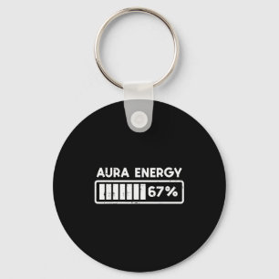 Llavero Aura Energy 67 Número Divertido 6 7 Meme Niños Juv