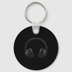 Llavero Auriculares Con Puesta De Sol Relajada Auriculares