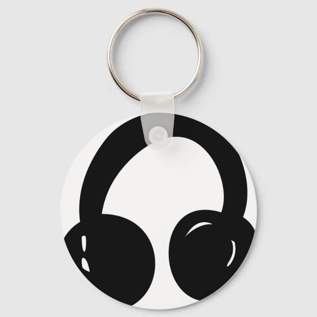 Llavero auriculares dj (Anverso)