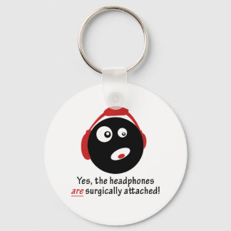 Llavero Auriculares GameFYi conectados quirúrgicamente