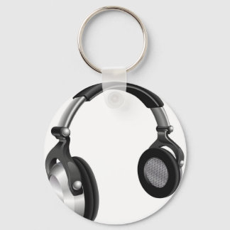 Llavero Auriculares para DJ de gran tamaño