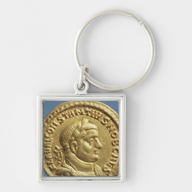 Llavero Aurífero de Constantius I César Augustus (Frente)