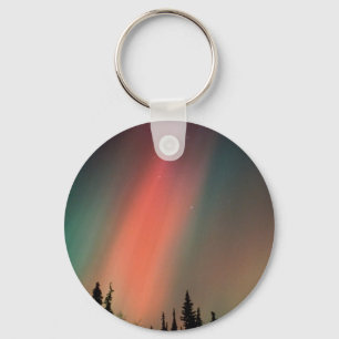 Llavero Aurora Borealis, auroras boreales, Alaska