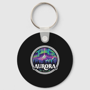 Llavero Aurora colorado montañas rocosas co esquí invierno