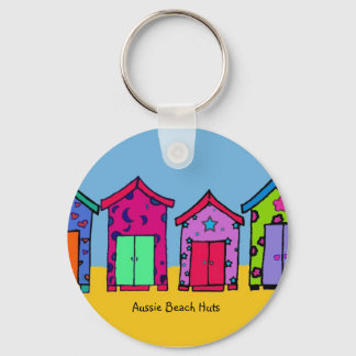 Llavero Aussie Beach Huts keychain