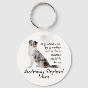 Llavero Aussie Mom Keychain