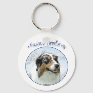 Llavero Aussie Seasons Greetings Keychain