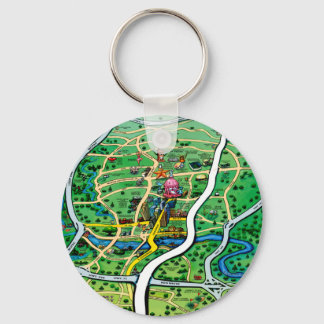 Llavero Austin Map