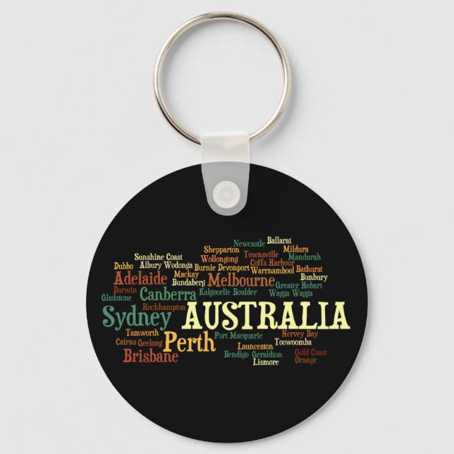Llavero AUSTRALIA Keychain (Anverso)