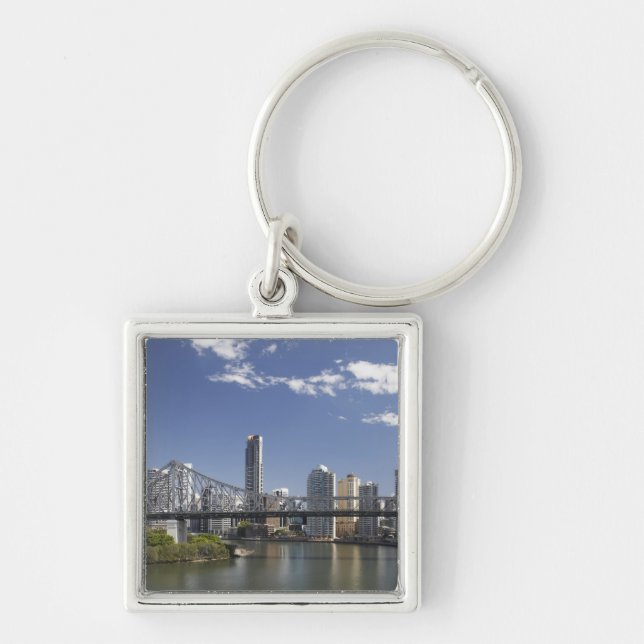 Llavero Australia, Queensland, Brisbane, Story Bridge, (Frente)