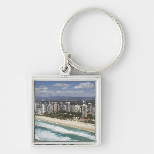 Llavero Australia, Queensland, Gold Coast, Main Beach - (Frente)