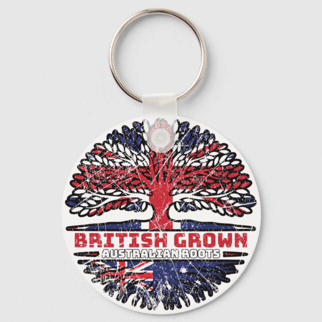 Llavero Australia Reino Unido Australia Reino Unido (Anverso)