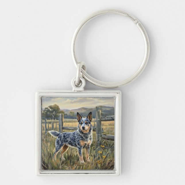 Llavero Australian Cattle Dog (Frente)