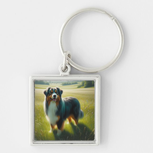 Llavero Australian Shepherd (Frente)