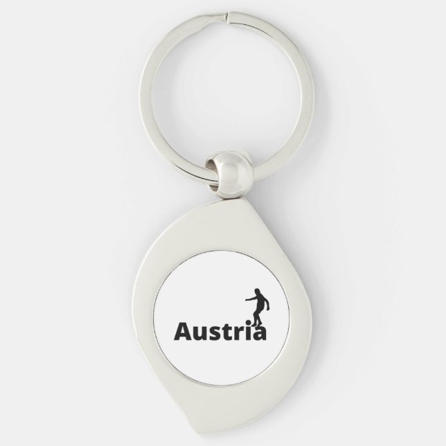 Llavero Austria fútbol  (Anverso)