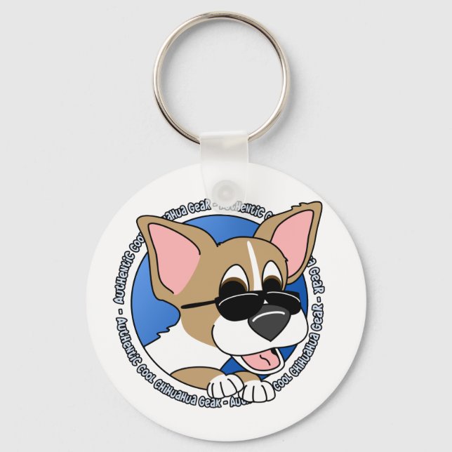 Llavero Auténtico Keychain de Guay Chihuahua (Anverso)
