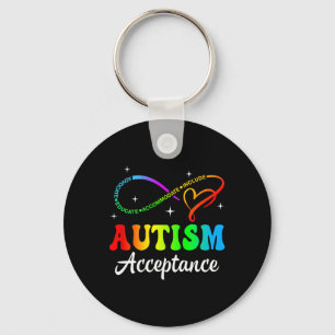 Llavero Autism Awareness Aceptation Infinity Symbol Hombre