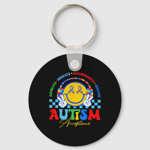 Llavero Autism Awareness Aceptation Special Education Teac