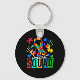 Llavero Autism Awareness Autism Support Squad Family