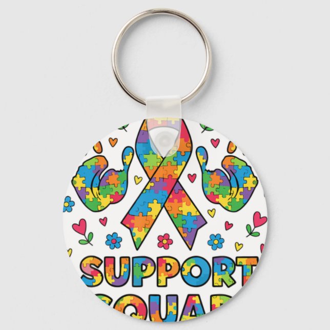 Llavero Autism Awareness Its Ok To Be Different Mo (Anverso)