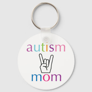 Llavero Autism Mom Keychain