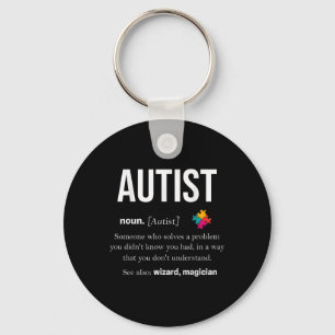 Llavero Autismo Asperger Autista Síndrome Aspie Puzzle Aut