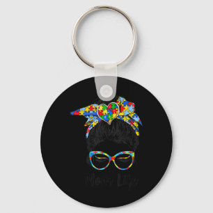 Llavero Autismo autista Concienciación de mamá Camisetas d