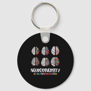 Llavero Autismo cerebro neurodiversidad asd conciencia hom