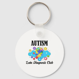 Llavero Autismo Club de diagnóstico tardío - Conciencia so