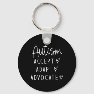 Llavero Autismo Conciencia Autismo Autismo Acepta Defensa 