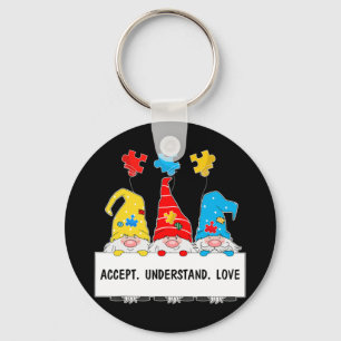 Llavero Autismo Conciencia camisetas regalos para mamás, p