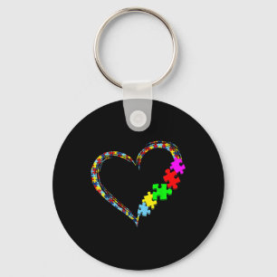 Llavero Autismo Concienciación Amor Rompecabezas Pieza Reg