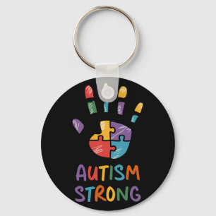 Llavero Autismo Fuerte