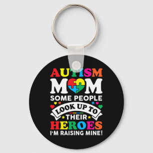 Llavero Autismo Mamá Algunas Personas Miran A Sus Héroes A