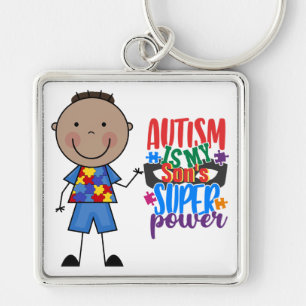 Llavero Autismo - Mantener o crear su propia cadena de cla