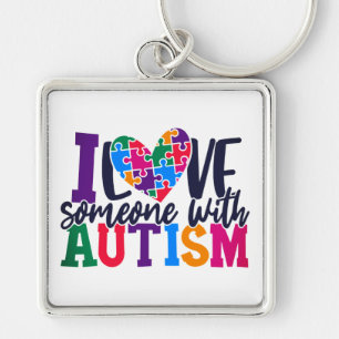 Llavero Autismo - Mantener o crear su propia cadena de cla