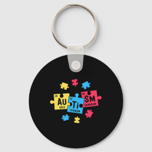Llavero Autismo Para Los Profesores Sped Elementos De Tabl