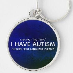Llavero Autismo Persona Primero