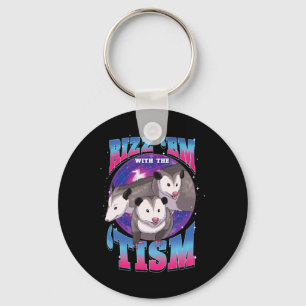 Llavero Autismo Possum Lover Regalo Rizz Em Con Diversión 