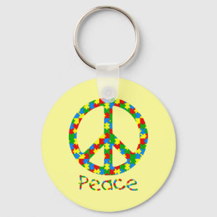 Llavero Autismo Puzzle Peace Symbol