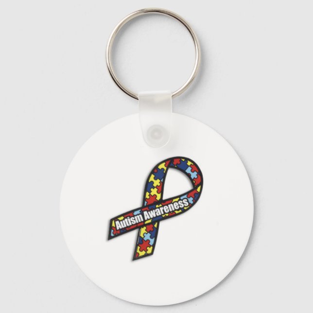 Llavero AutismRibbon (Anverso)