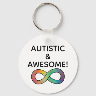 Llavero ¡Autista e Increíble! Aceptación de neurodiversida