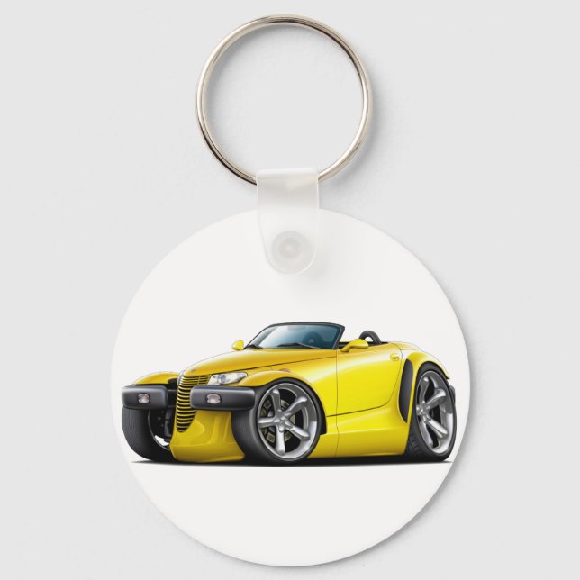 Llavero Auto Amarillo Prowler (Anverso)