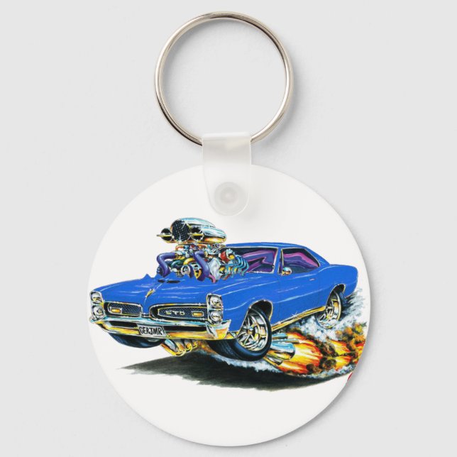 Llavero Auto azul GTO 1966-67 (Anverso)