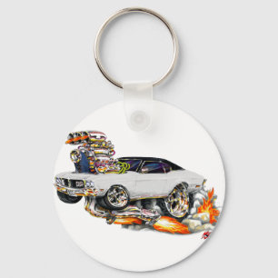 Llavero Auto blanco Buick GS 1970-72