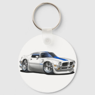 Llavero Auto blanco Trans Am 1970/72