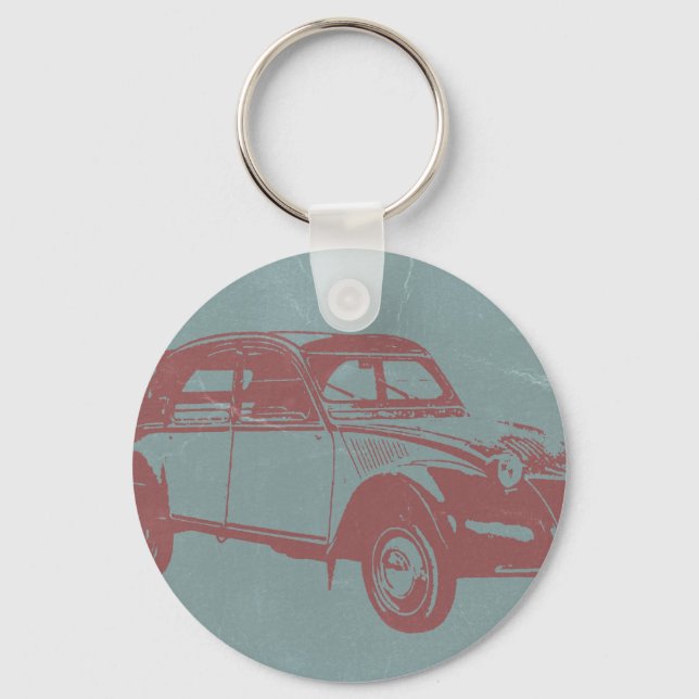Llavero Auto clásico (Anverso)